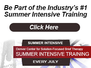 Solution-Focused Summerintensive Training